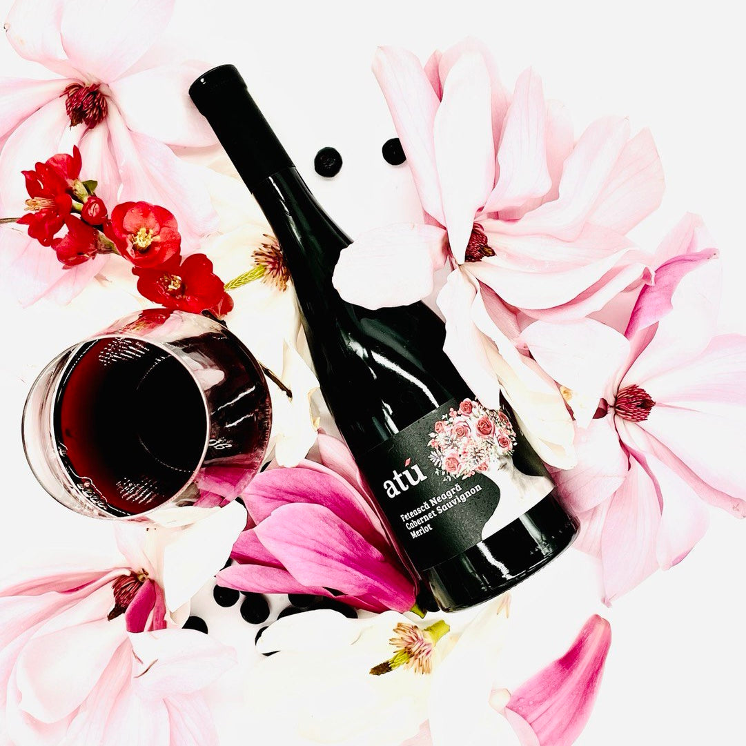 Feteasca Neagra-Merlot-Cabernet-Sauvignon. Red Dry Wine Blend.