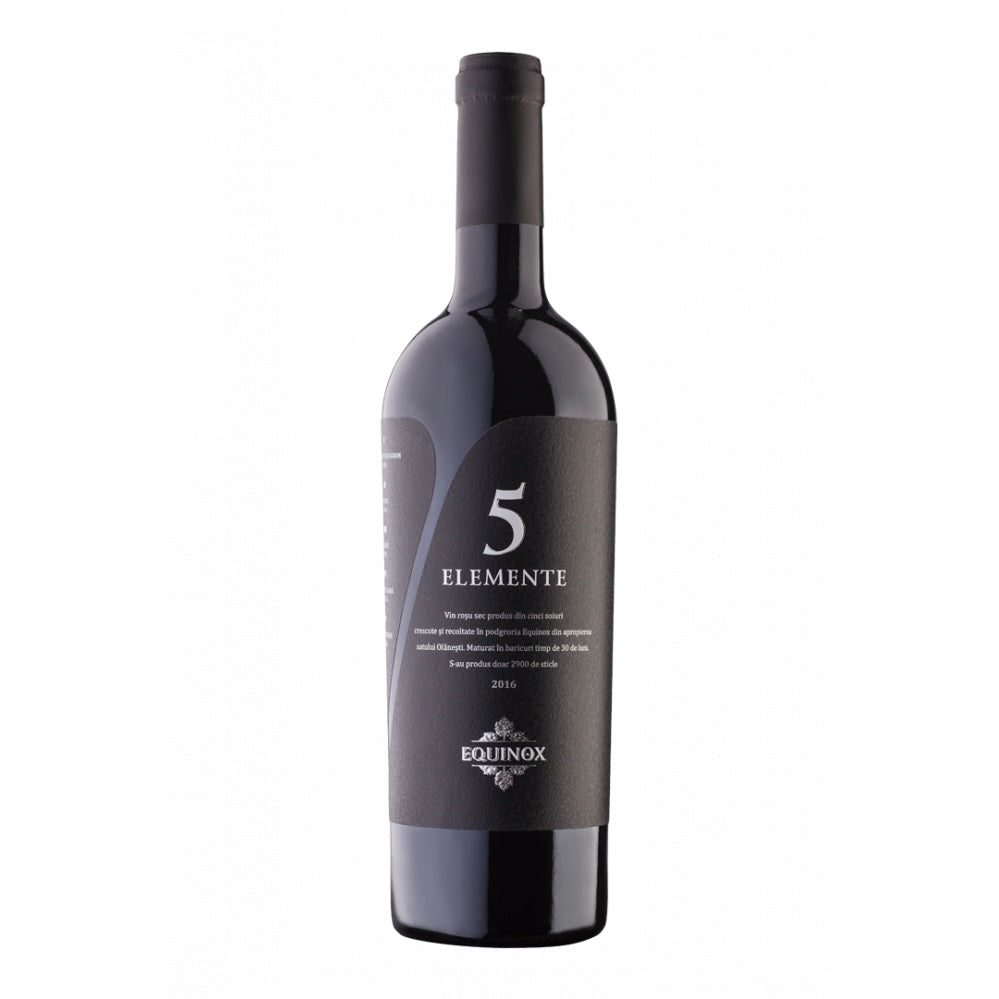 5 Elements BLACK. Red Dry Organic Wine